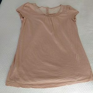 Lacey detail tee shirt